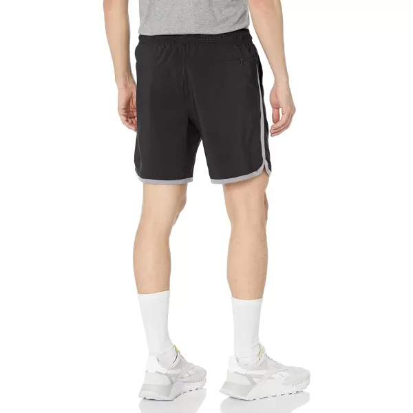 Nautica Mens Competition Sustainably Crafted 7 Performance ShortTrue Black