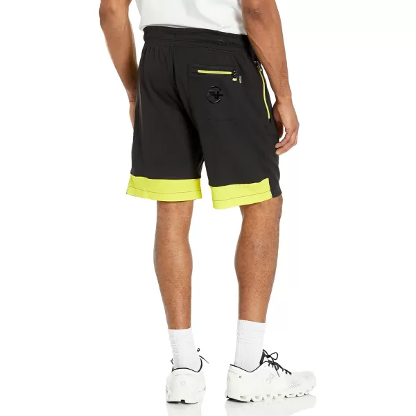 Nautica Mens Competition Sustainably Crafted 9 Performance ShortTrue Black