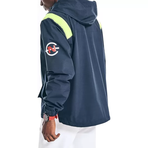 Nautica Mens Competition Sustainably Crafted Anorak JacketNavy