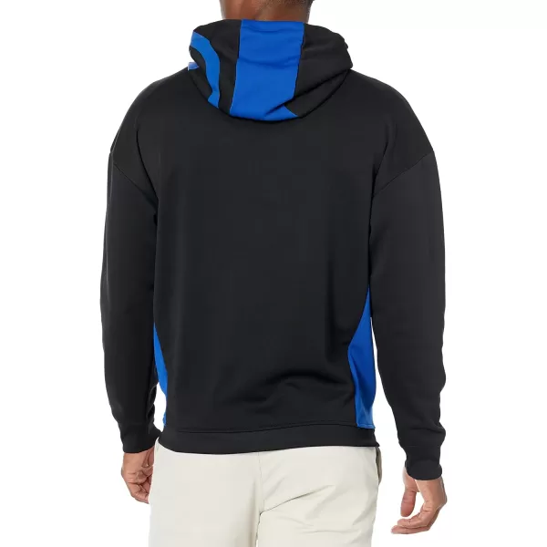 Nautica Mens Competition Sustainably Crafted Logo Drawcord Pullover HoodieTrue Black