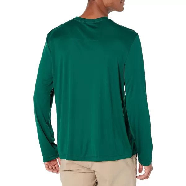 Nautica Mens Competition Sustainably Crafted LongSleeve TShirtTidal Green