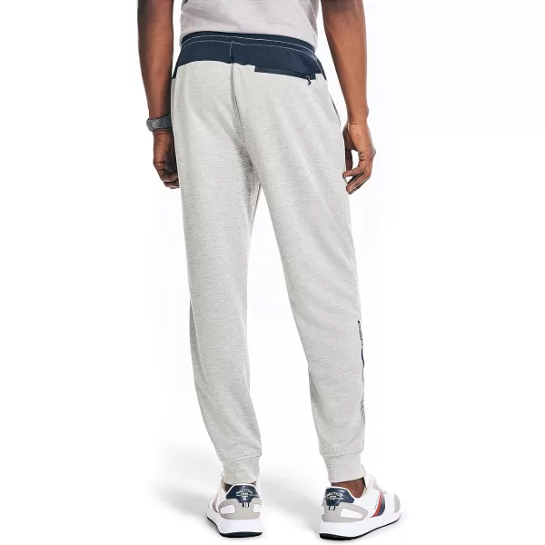 Nautica Mens Competition Sustainably Crafted Performance Jogger PantsGrey Heather