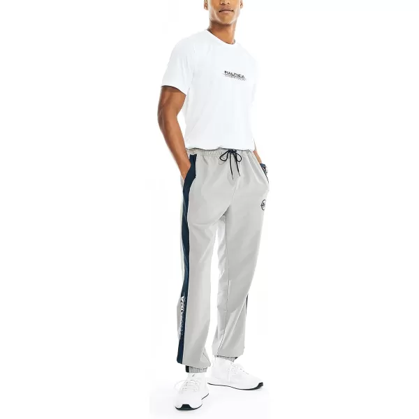 Nautica Mens Competition Sustainably Crafted Performance Jogger PantsSharkfin Grey