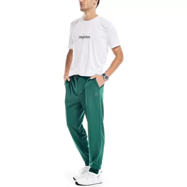 Nautica Mens Competition Sustainably Crafted Performance Jogger PantsTidal Green