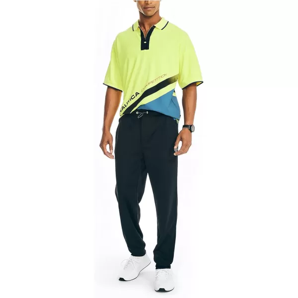Nautica Mens Competition Sustainably Crafted Performance Jogger PantsTrue Black