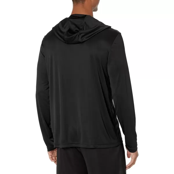 Nautica Mens Competition Sustainably Crafted Pullover HoodieTrue Black