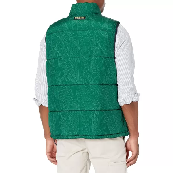 Nautica Mens Competition Sustainably Crafted Tempasphere VestTidal Green