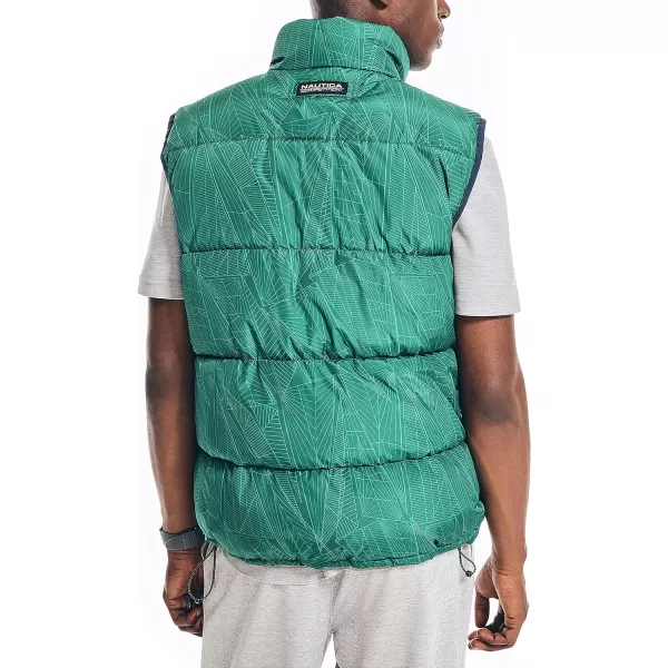 Nautica Mens Competition Sustainably Crafted Tempasphere VestTidal Green