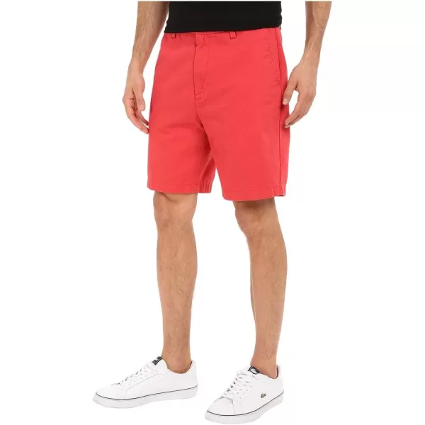 Nautica Mens Cotton Twill Flat Front Chino ShortNautica Sailor Red