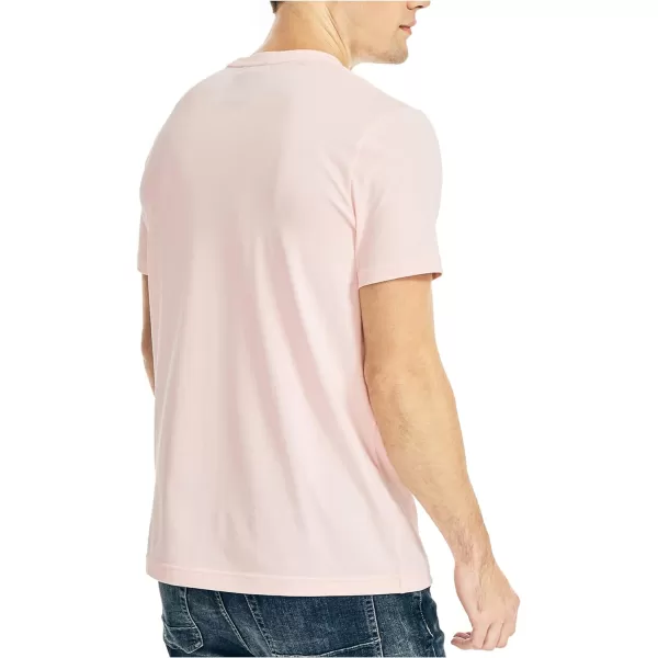 Nautica Mens Crewneck Pocket TShirtOasis Pink