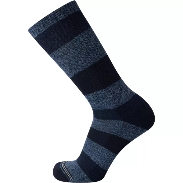 Nautica Mens Dress Socks  LightCushion Crew Socks 5 PackAssorted