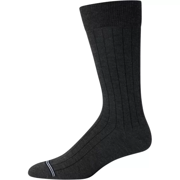 Nautica Mens Dress Socks  Lightweight Crew Socks 5 PackNavy Multi