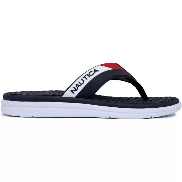 Nautica Mens Flip Flop Beach Sandal Boat Slide Water SlippersAmericananeale