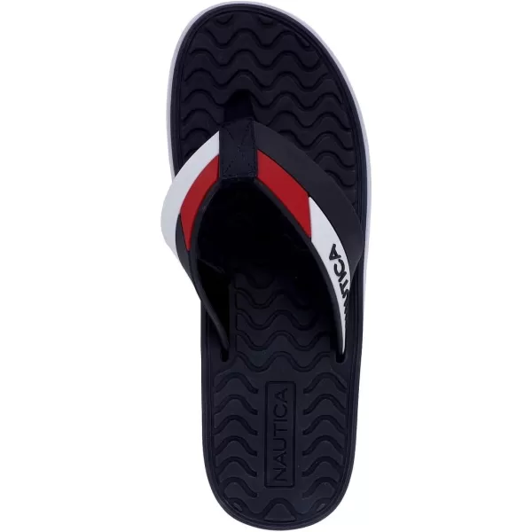 Nautica Mens Flip Flop Beach Sandal Boat Slide Water SlippersAmericananeale