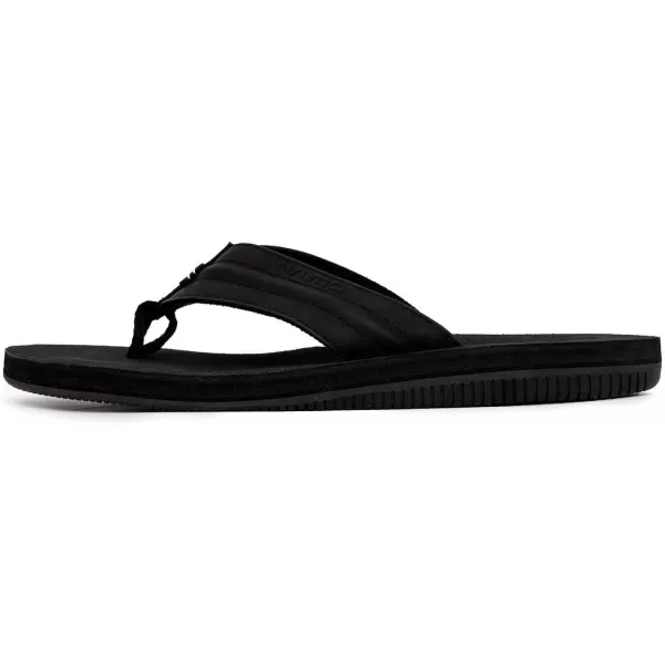 Nautica Mens Flip Flop Beach Sandal Boat Slide Water SlippersBlackclarkson