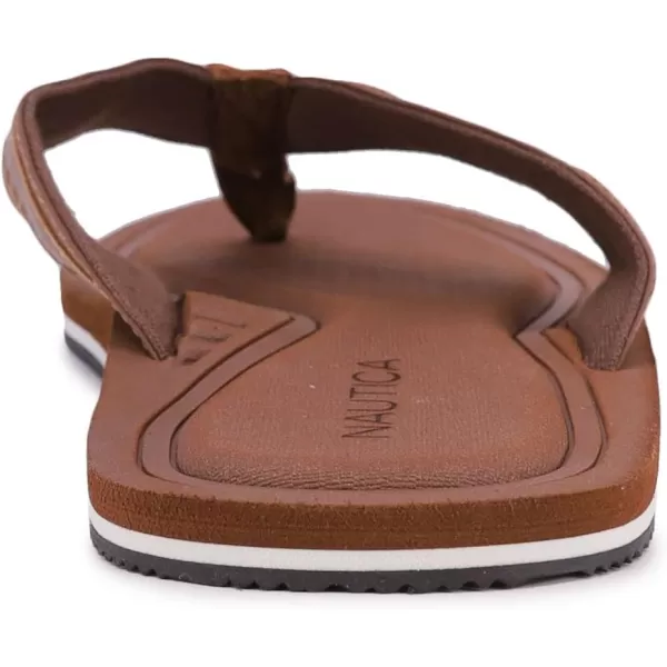 Nautica Mens Flip Flop Beach Sandal Boat Slide Water SlippersCadmantan