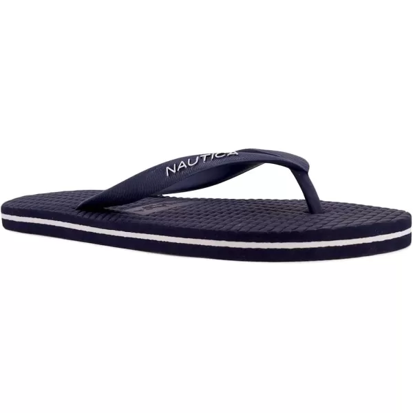 Nautica Mens Flip Flop Beach Sandal Boat Slide Water SlippersJirennavy