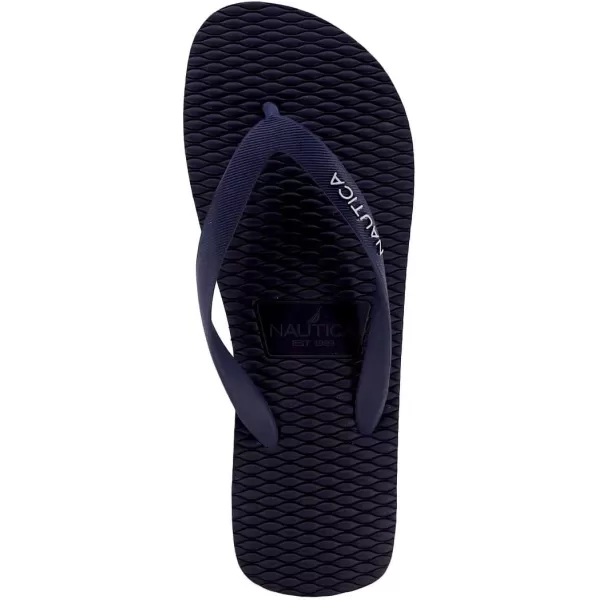 Nautica Mens Flip Flop Beach Sandal Boat Slide Water SlippersJirennavy