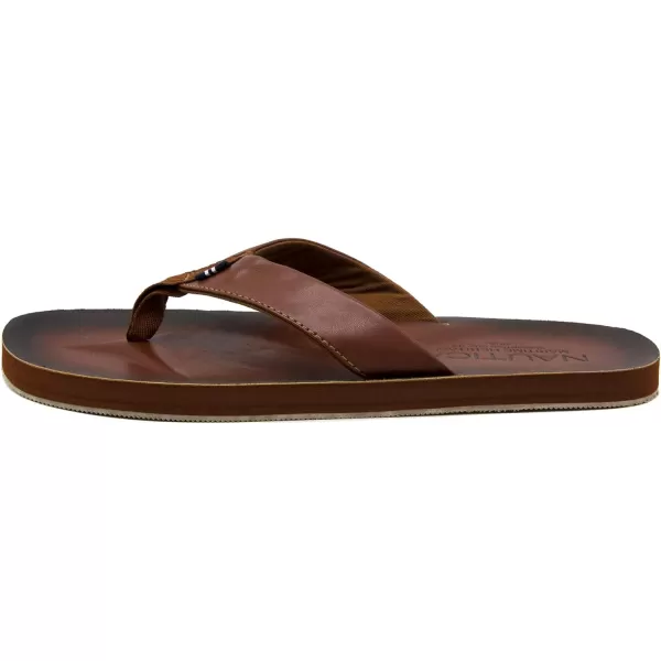 Nautica Mens Flip Flop Beach Sandal Boat Slide Water SlippersTanadain