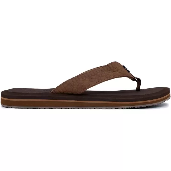 Nautica Mens Flip Flop Beach Sandal Boat Slide Water SlippersTidortan