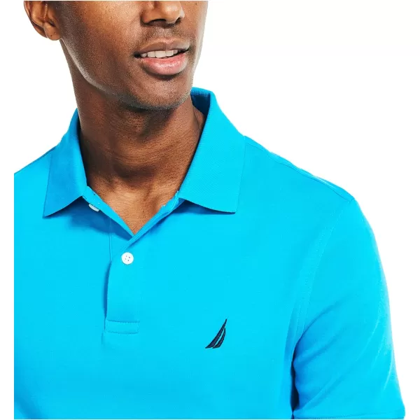 Nautica Mens Interlock PoloHawaiian Ocean