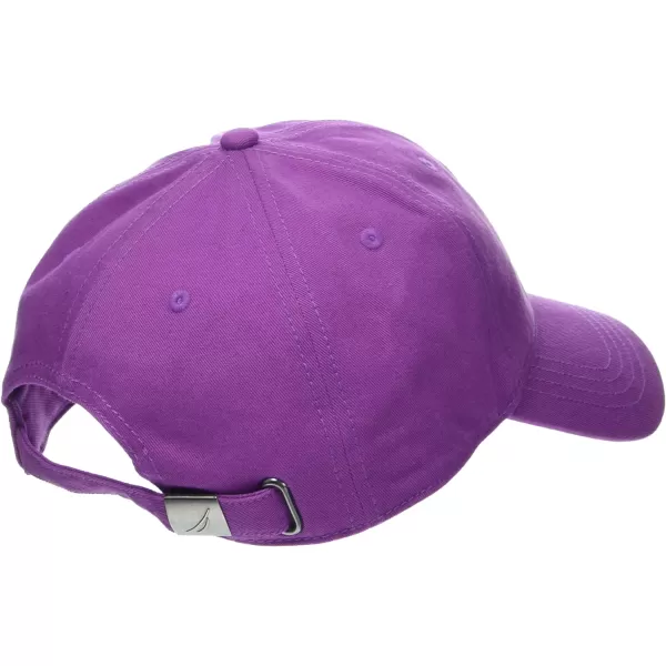 Nautica Mens JClass Embroidered CapDewy Purple