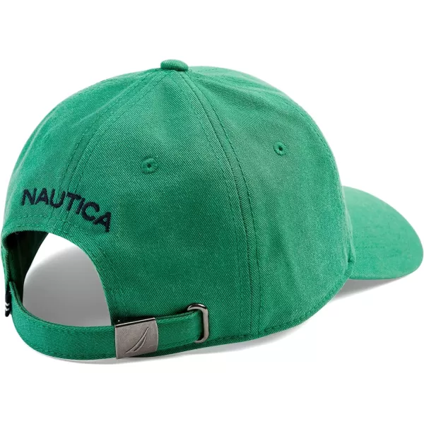 Nautica Mens JClass Logo 6Panel CapCoastal Pine