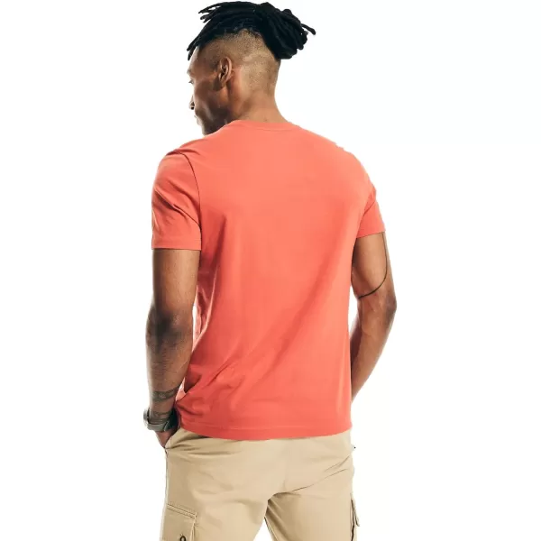 Nautica Mens JClass TShirt2024 Collection Cayenne