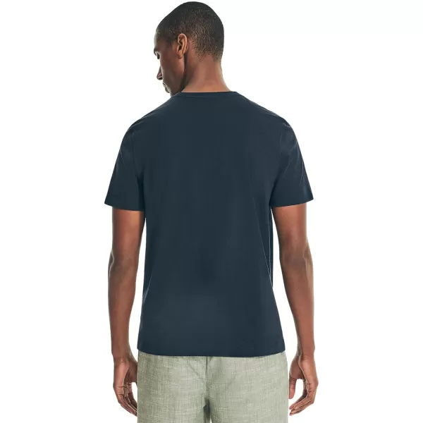 Nautica Mens JClass TShirt2024 Collection Navy Seas