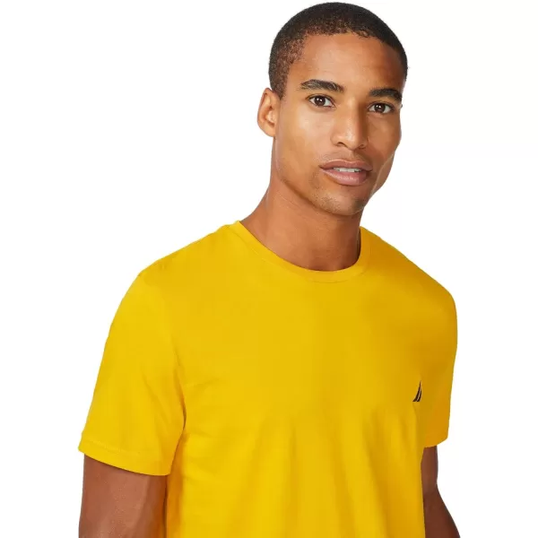 Nautica Mens JClass TShirt2024 Collection Old Gold