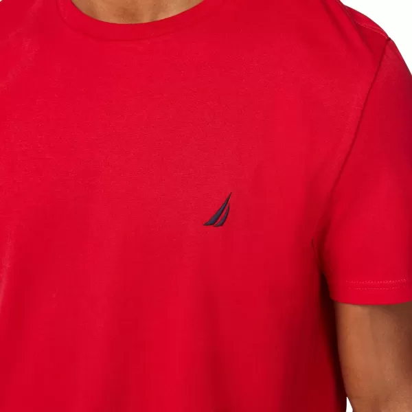Nautica Mens JClass TShirt2024 Collection Primary Red