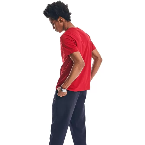 Nautica Mens JClass TShirt2024 Collection Primary Red