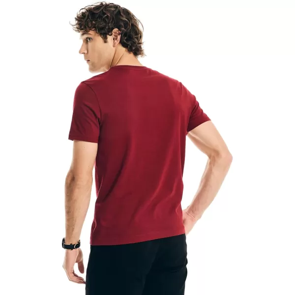 Nautica Mens JClass TShirt2024 Collection Sailor Red