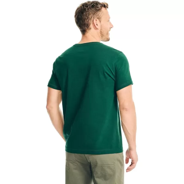 Nautica Mens JClass TShirt2024 Collection Tidal Green