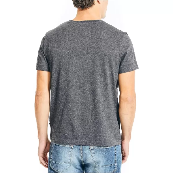 Nautica Mens JClass TShirtCharcoal Heather