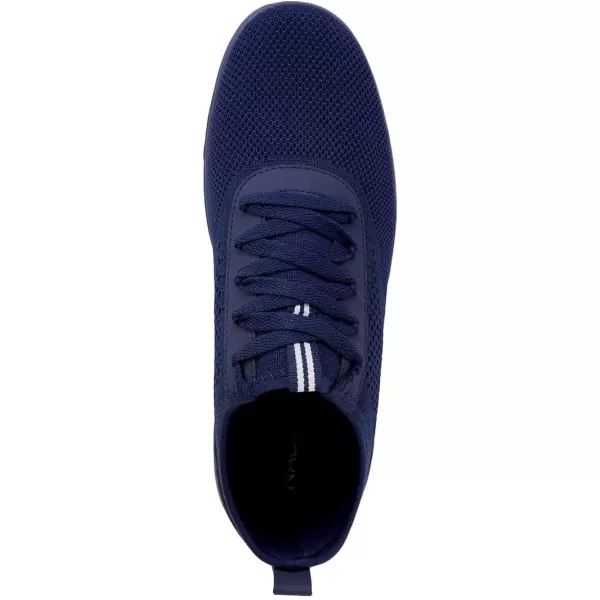 Nautica Mens Knit Dress Oxford LaceUp Sneakers Stylish Comfortable and Ideal for Business or Casual WalkingWeitonnavy