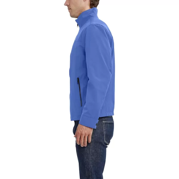 Nautica Mens Lightweight Windbreaker Stretch Athletic Outdoor Full Zip Bomber Golf JacketArctic Blue