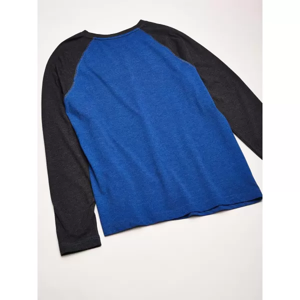 Nautica Mens Long Sleeve Crew Neck Soft Sleep TeeBright Cobalt