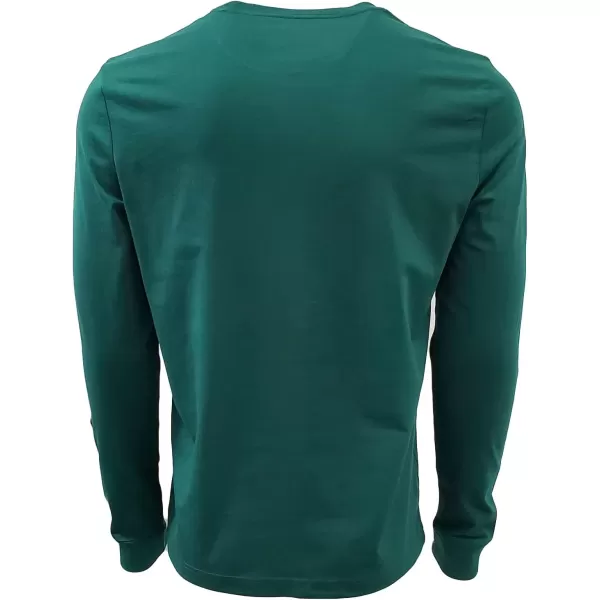 Nautica Mens Long Sleeve Solid Crew Neck TShirtTidal Green