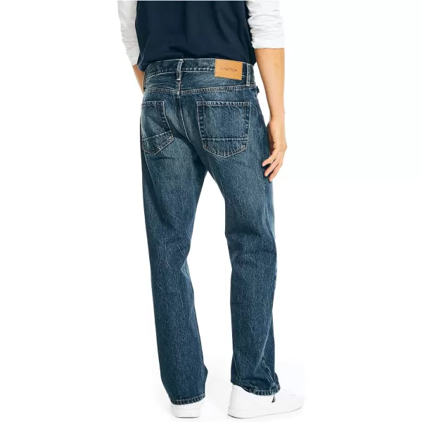 Nautica Mens Loose Fit DenimSea Tide Wash