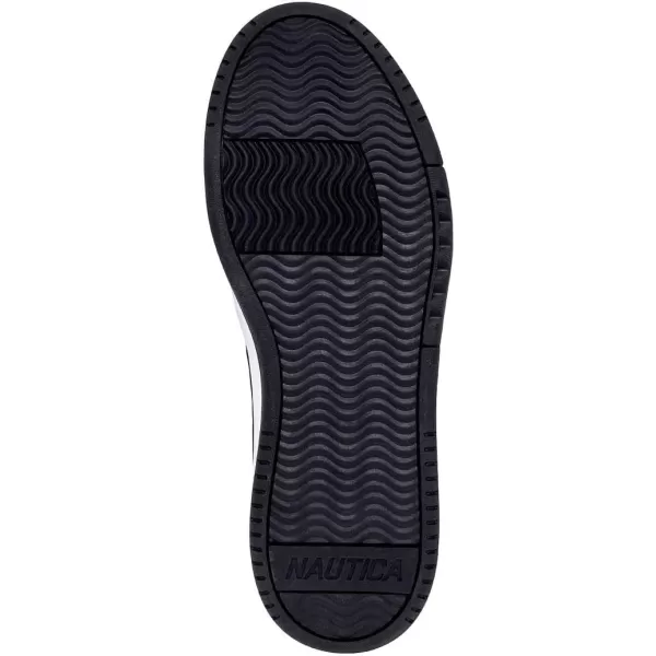 Nautica Mens LowTop Fashion Sneakers  LaceUp Trainers for Stylish Basketball Style and Comfortable Walking ShoesNavyjaxon
