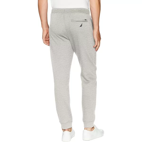 Nautica Mens Modern Styling Jogger with Elastic WaistbandStone Grey Heather