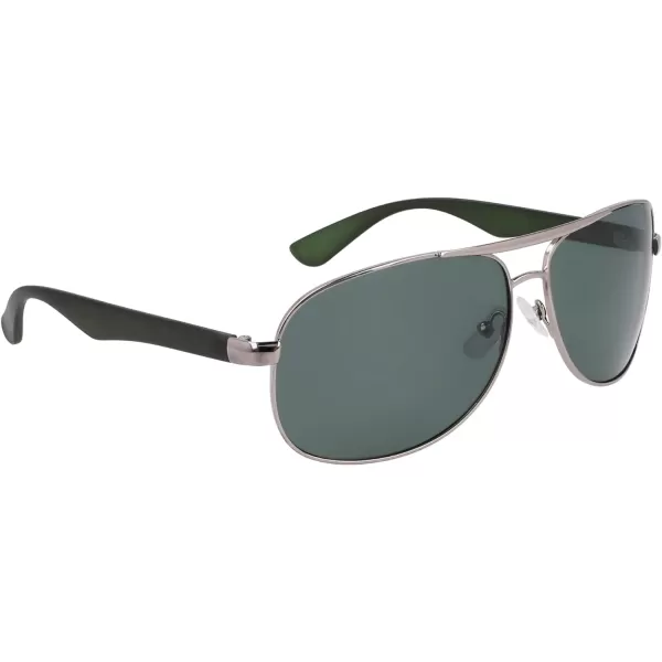 Nautica Mens N2245s Pilot SunglassesGunmetal