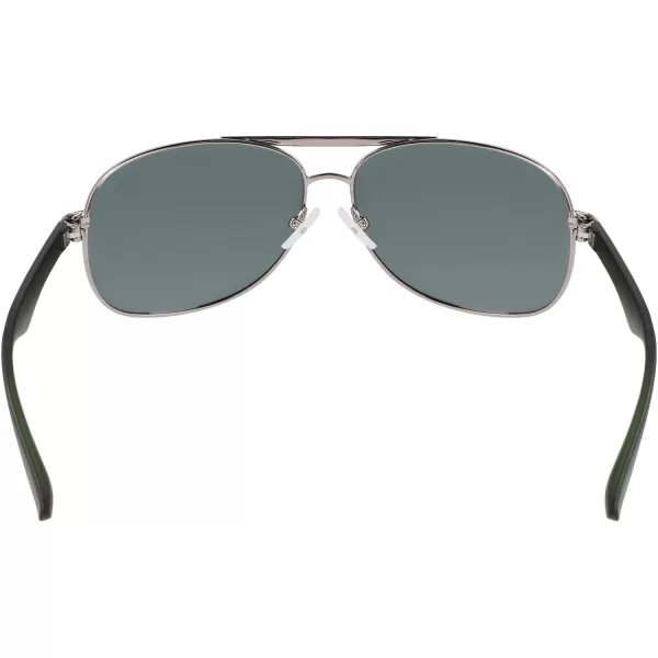 Nautica Mens N2245s Pilot SunglassesGunmetal