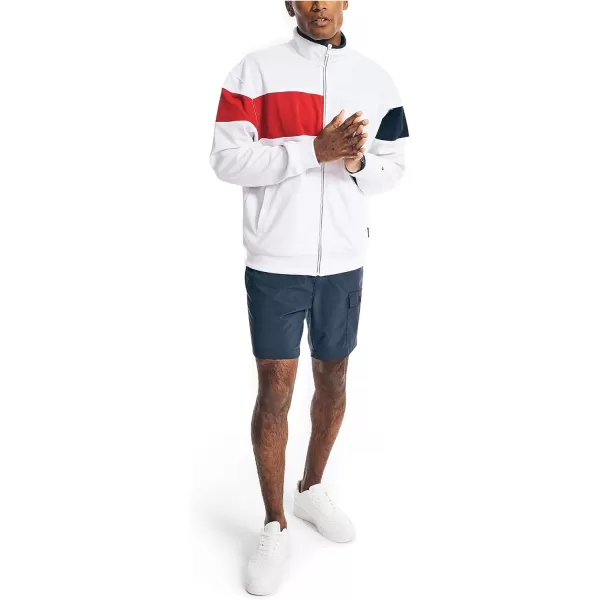 Nautica Mens Navtech Colorblock JacketBright White