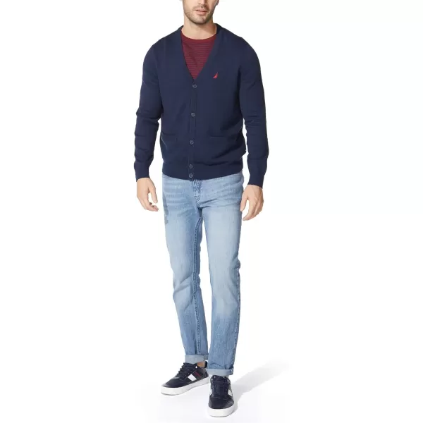 Nautica Mens Navtech Knit CardiganNavy