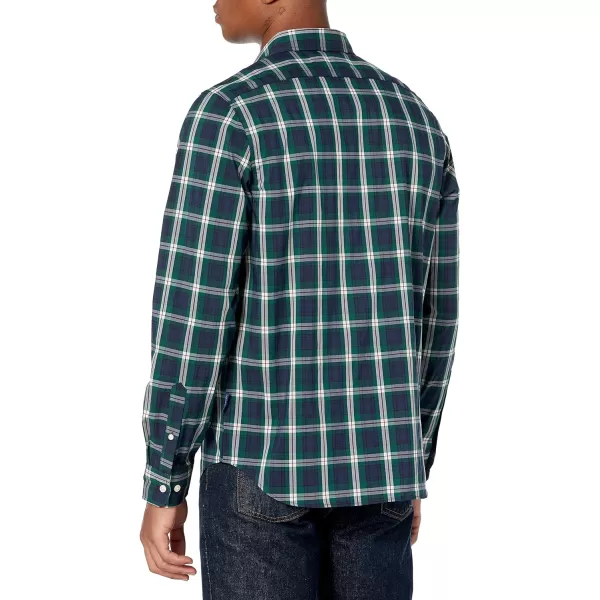 Nautica Mens Navtech Plaid ShirtMaritime Navy