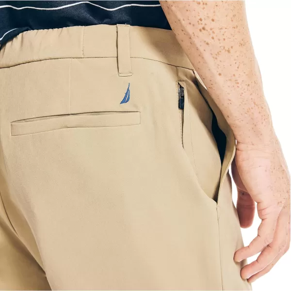 Nautica Mens Navtech Slim Fit PantMilitary Tan
