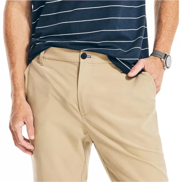 Nautica Mens Navtech Slim Fit PantMilitary Tan
