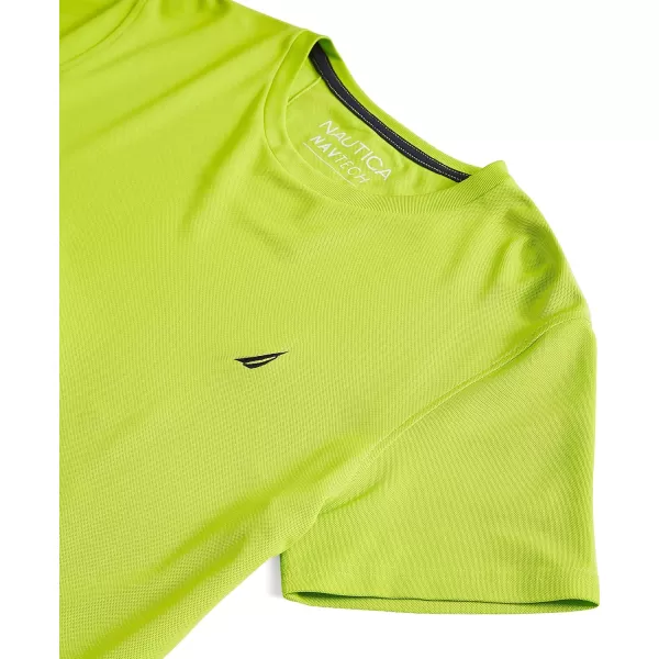 Nautica Mens Navtech TeeTropic Lime